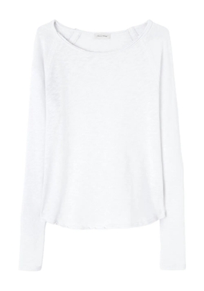 American Vintage Sonoma raglan long-sleeves T-shirt - White