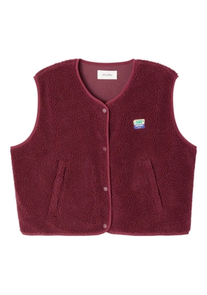 American Vintage Hoktown textured zip gilet