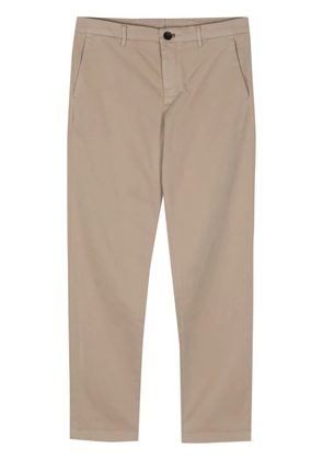 PS Paul Smith mid-rise straight-leg trousers - Brown