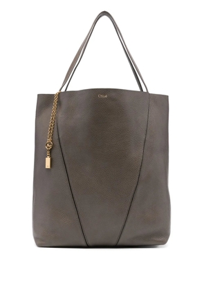 Chloé large Spin tote bag - Grey