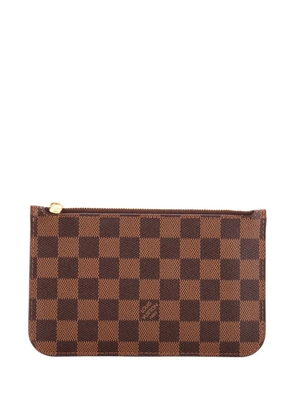 Louis Vuitton Pre-Owned Neverfull Pochette Damier Small pouch - Brown