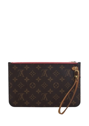 Louis Vuitton Pre-Owned 2015 Monogram Neverfull pouch - Brown