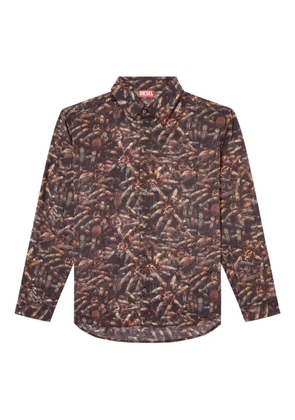 Diesel spider-print shirt - Black