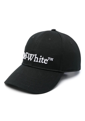 Off-White Bookish Dril baseball cap - Black