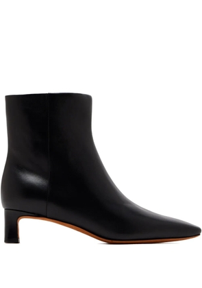 Vince 40mm Harlan square-toe leather ankle boots - Black