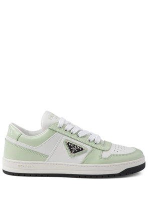 Prada Downtown leather sneakers - Green