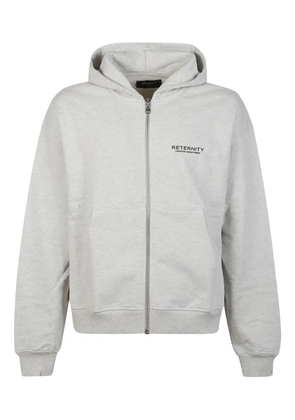 RETERNITY zip-up hoodie - Grey