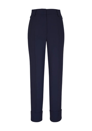 Akris cuffed-hem trousers - Blue