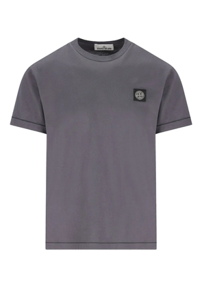 Stone Island badge T-shirt - Grey