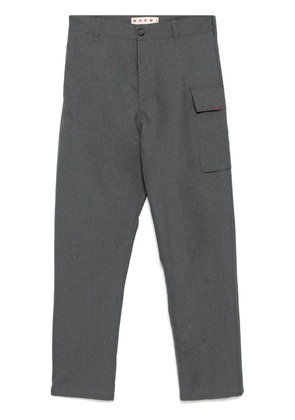 Marni cargo straight-leg trousers - Grey