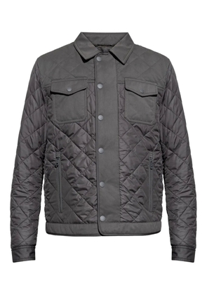 Dolce & Gabbana button-fastening quilted jacket - Grey