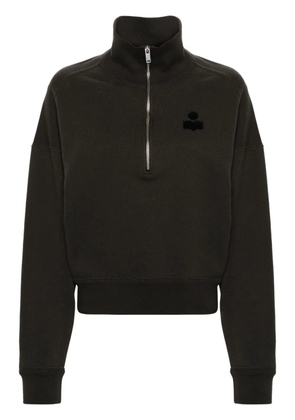 MARANT ÉTOILE Ross zip-up sweatshirt - Black