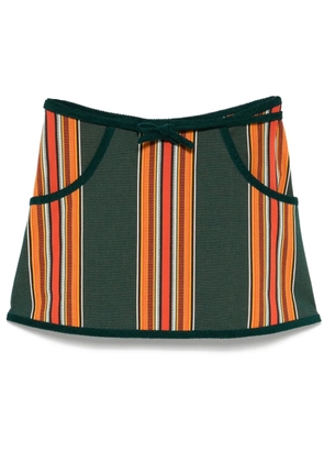 BODE Parakeet mini skirt - Green