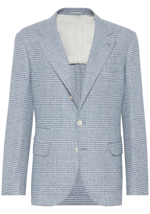 Brunello Cucinelli Cavallo blazer - Blue