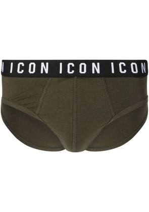 DSQUARED2 Icon-waistband briefs - Green