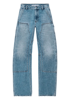 Alexander Wang Crystal carpenter jeans - Blue