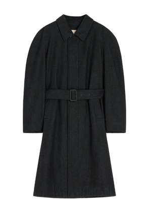 LEMAIRE raglan-sleeve belted coat - Black