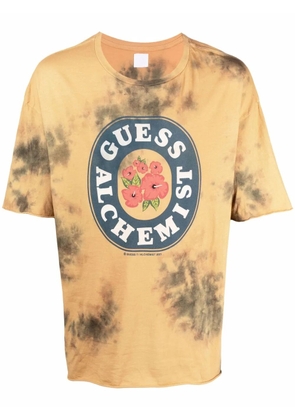 Alchemist tie-dye logo T-shirt - Neutrals