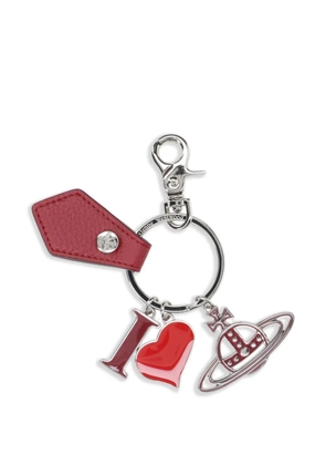 Vivienne Westwood I Love Orb keyring - Red
