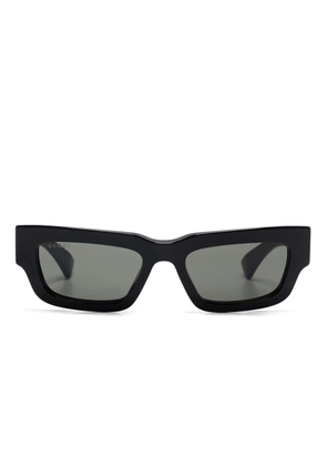 Gucci Eyewear rectangle-frame sunglasses - Black