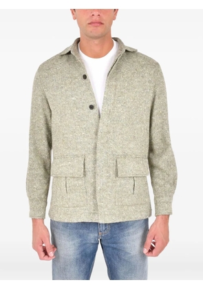 Boglioli flap-pocket overshirt - Green