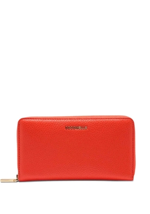 Coccinelle leather zip wallet - Red