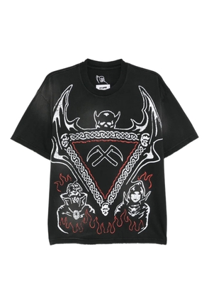Warren Lotas graphic-print T-shirt - Grey