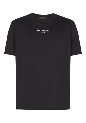 Balmain embroidered logo t-shirt - Black