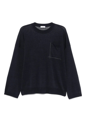 Brunello Cucinelli Monili chain-detail top - Blue