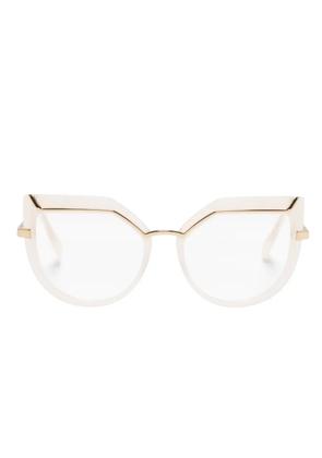 Cazal cat-eye glasses - Gold