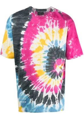 Mauna Kea tie-dye cotton T-shirt - White