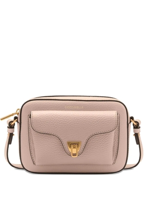 Coccinelle Beat leather crossbody bag - Pink