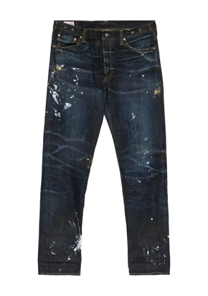 Mastercraft Union Edo paint-splatter jeans - Blue