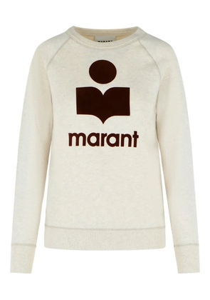 ISABEL MARANT Millyny logo sweatshirt - Neutrals
