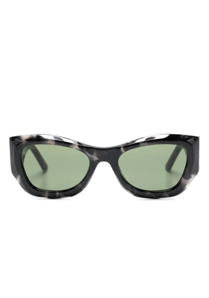 Palm Angels Eyewear tortoiseshell square-frame sunglasses - Black