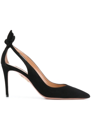 Aquazzura Bow Tie 85mm pumps - Black