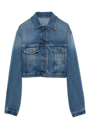 Prada extra-long sleeve jacket - Blue