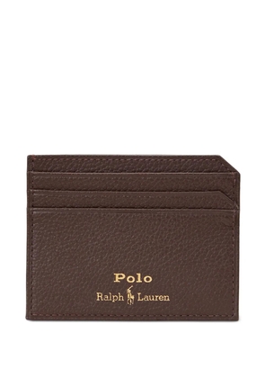 Polo Ralph Lauren grained leather cardholder - Brown