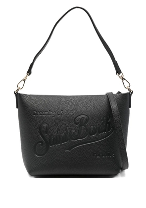 MC2 Saint Barth Aline embossed crossbody bag - Black