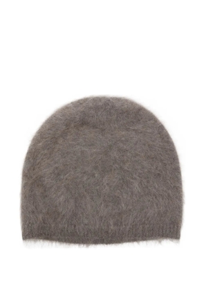 Lisa Yang The Brushed mohair beanie - Grey