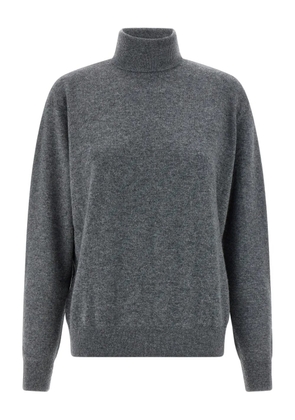 ENTIRE STUDIOS Concrete turned-up high-neck sweater - Grey