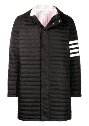 Thom Browne 4-bar padded coat - Black