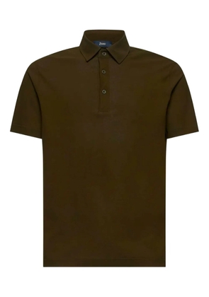 Herno three-button polo shirt - Green