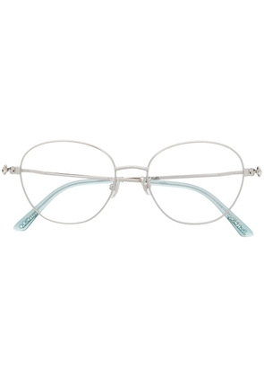 Jimmy Choo Eyewear round-frame glasses - Silver