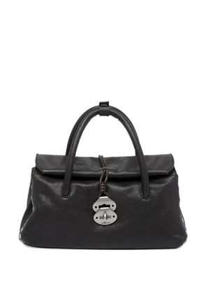 Zanellato Dotta leather tote bag - Brown