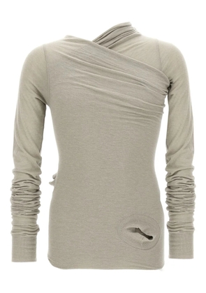 Rick Owens Hollywood Banana long-sleeved T-shirt - Grey