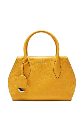 Coccinelle Lord leather tote bag - Yellow