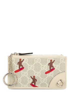 Gucci zip-fastening wallet - Neutrals