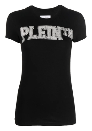 Philipp Plein appliqué logo-print T-shirt - Black
