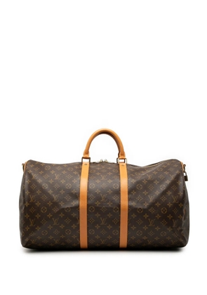 Louis Vuitton Pre-Owned 1994 Monogram Keepall Bandouliere 55 travel bag - Brown